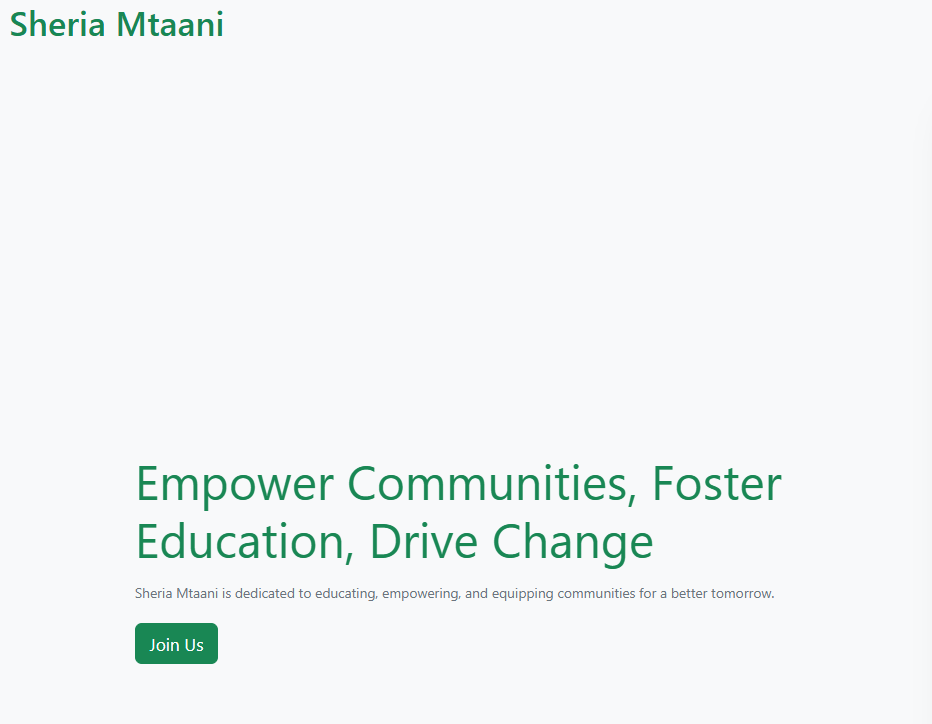 Sheria Mtaani